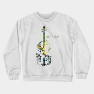 Music Is My Life Crewneck Sweatshirt